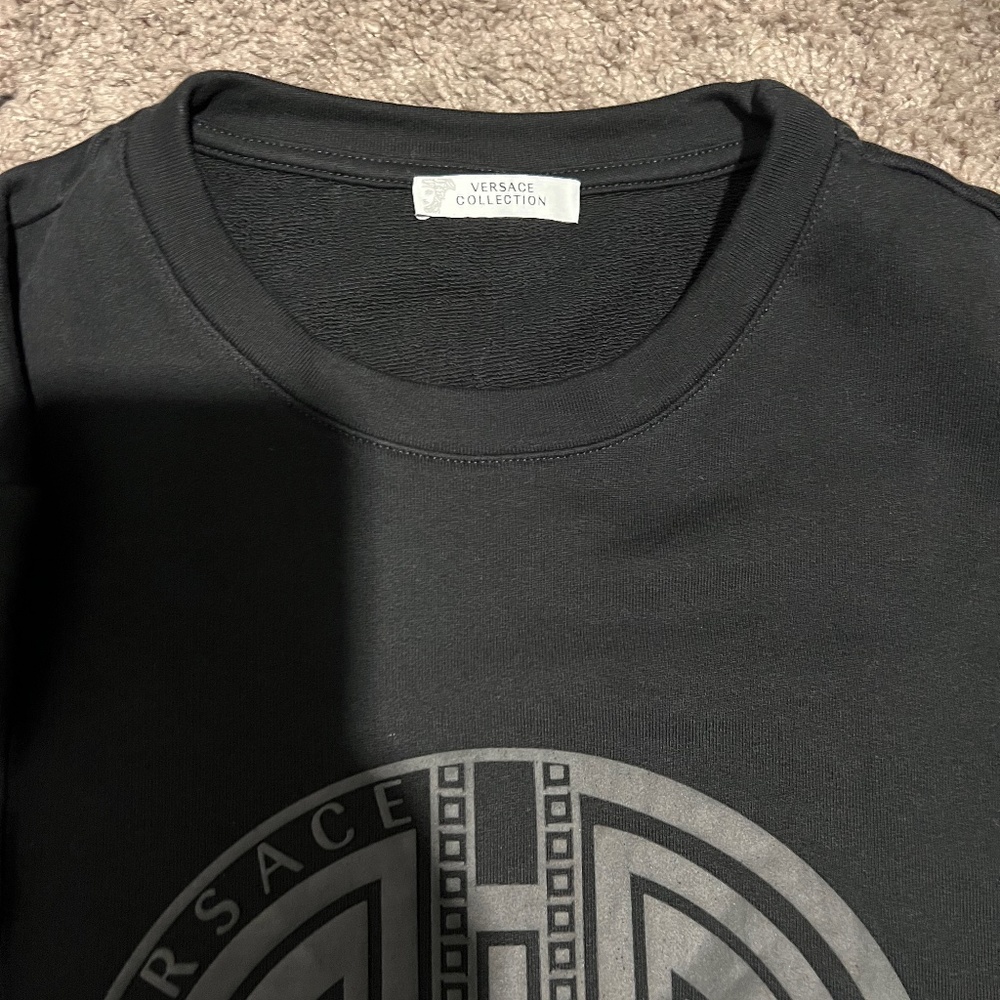Versace collection mens sweatshirt